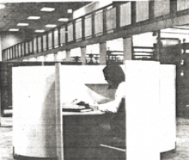 1974 library moves to former post office building