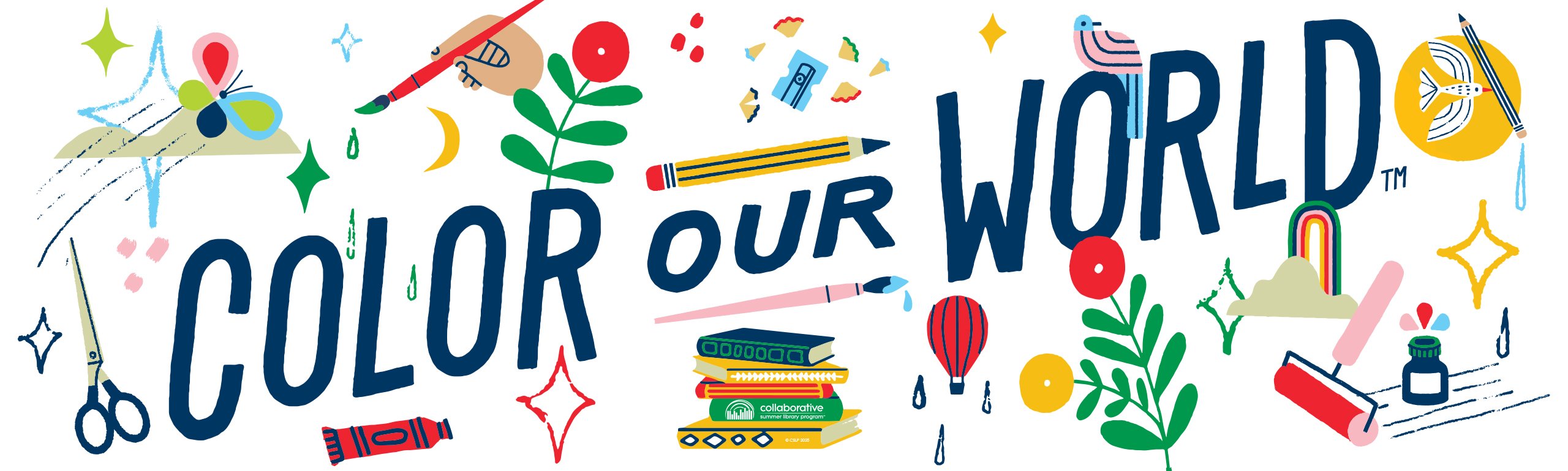 Color Our World CSLP slogan