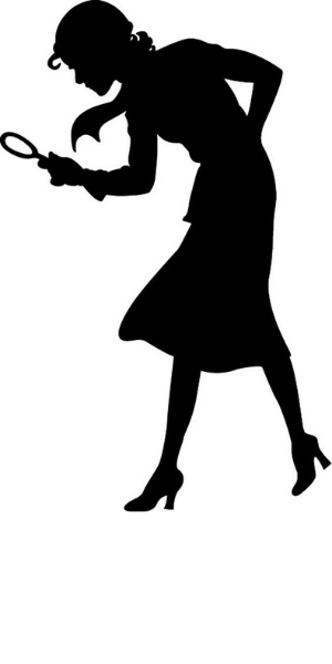 Nancy Drew silhouette