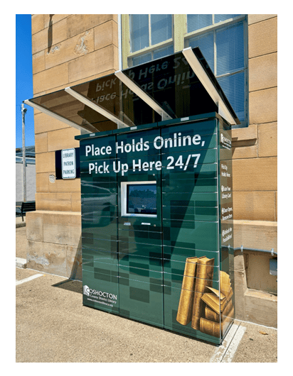 hold lockers at Coshocton County District Library