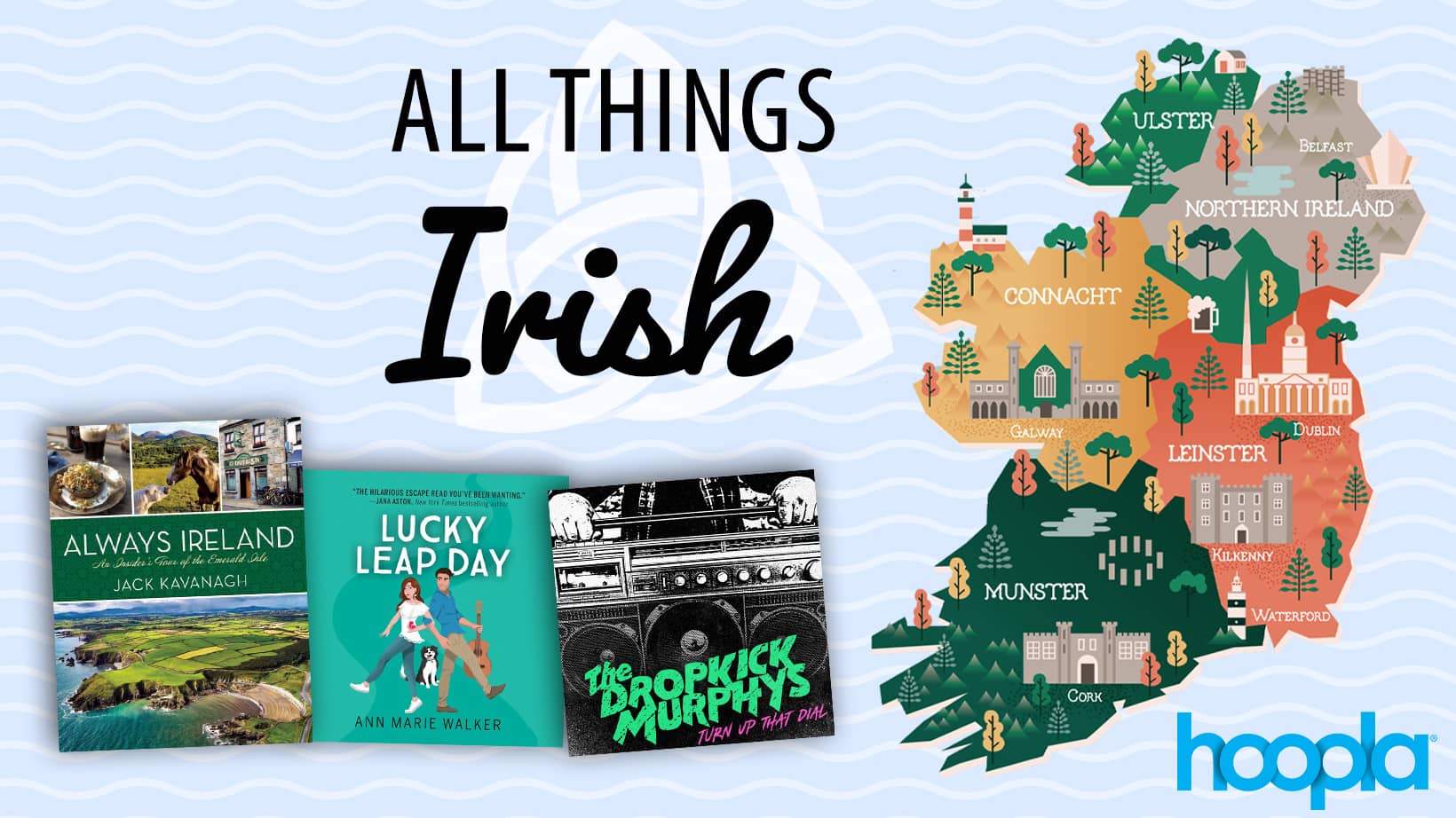 All Things Irish - hoopla digital graphic