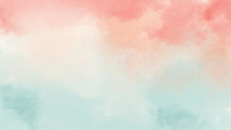 watercolor pastel clouds