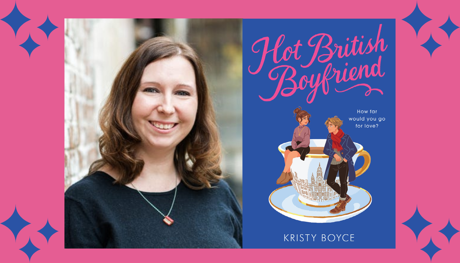 Kristy Boyce, author or Hot British Boyfriend
