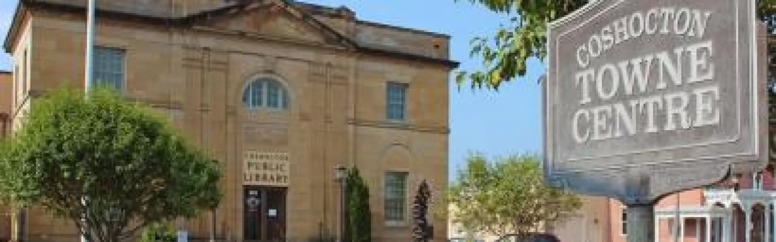 Coshocton County District Library - front of building